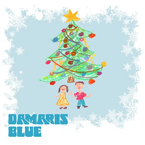Underneath My Christmas Tree by Damaris Blue